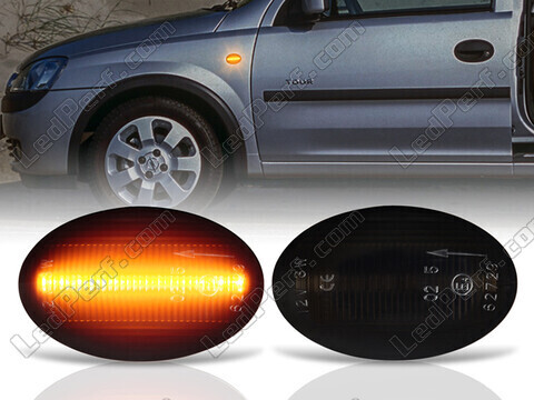 Piscas laterais dinâmicos LED para Opel Corsa C