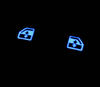 LED Elevador de vidros azul Opel Corsa D