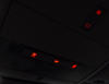 LED Luz de Teto vermelho Opel Corsa D