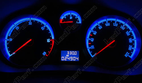 LED Mostrador azul Opel Corsa D