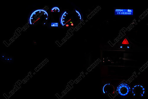 LED Painel de instrumentos azul Opel Corsa D