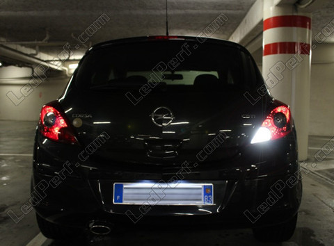 LED Luz de marcha atrás Opel Corsa D Tuning