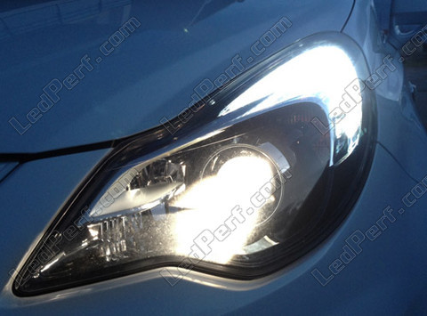 LED Luzes de circulação diurna - Luzes diurnas Opel Corsa D