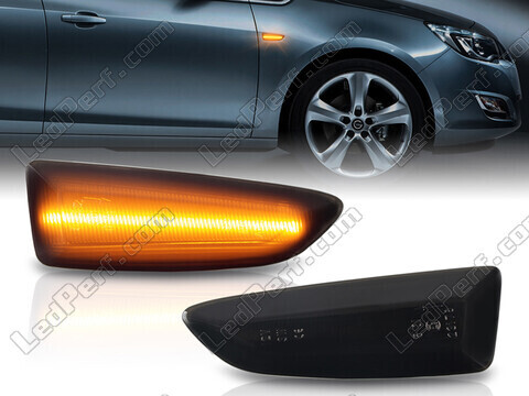 Piscas laterais dinâmicos LED para Opel Grandland X