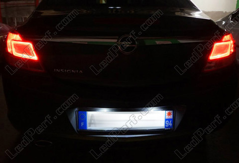 LED Chapa de matrícula Opel Insignia