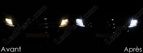 LED Luzes de presença (mínimos) branco xénon Opel Vectra C
