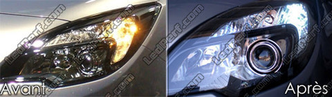 LED luzes de presença (mínimos)/ Luzes de circulação diurna Diurnas Opel Zafira C