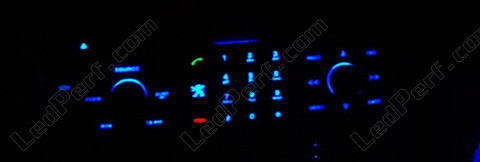 LED azul Autorrádio RT3 Peugeot 206 (>10/2002) Multiplex