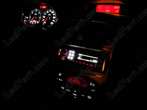 LED branco e vermelho Painel de instrumentos Peugeot 206 (>10/2002) Multiplex
