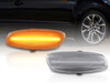 Piscas laterais dinâmicos LED para Peugeot 207