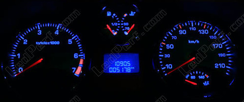 LED azul Mostrador Peugeot 207