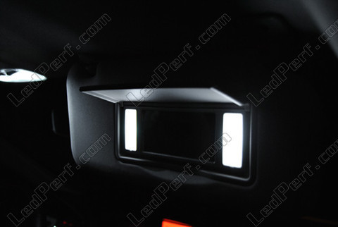 LED espelhos de cortesia Pala de sol Peugeot 207