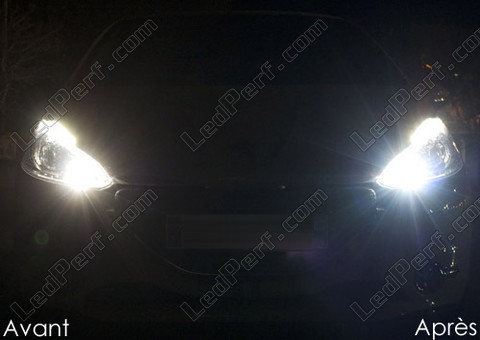 LED Luzes de cruzamento (médios) Peugeot 208