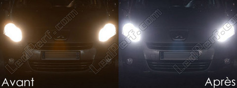 LED Luzes de estrada (máximos) Peugeot 3008