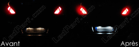 LED Chapa de matrícula Peugeot 3008