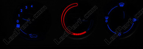LED Ventilação azul Peugeot 306