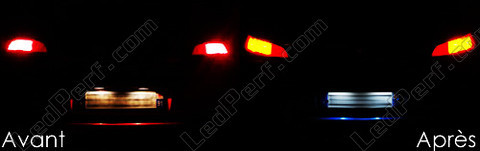 LED Chapa de matrícula Peugeot 306
