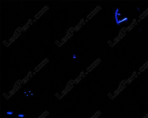 LED elevador de vidros regulação altura azul Peugeot 307