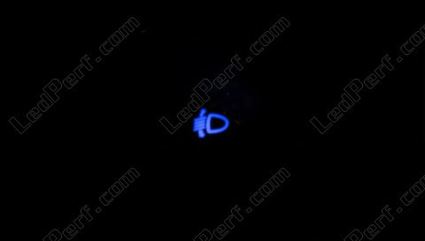 LED regulação em altura orientação farol azul Peugeot 307