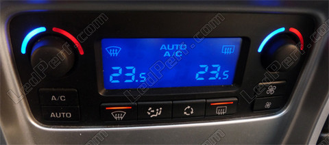 LED Climatização bi-zona azul Peugeot 307 T6 fase 2