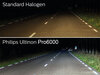 Lâmpadas LED Philips Homologadas para Peugeot 308 II versus lâmpadas originais