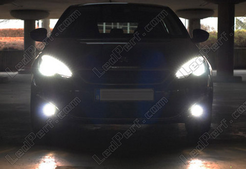 LED Faróis de nevoeiro Peugeot 308 II