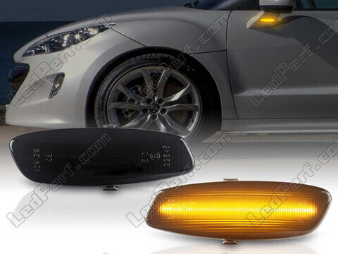 Piscas laterais dinâmicos LED para Peugeot 308