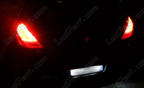 LED Chapa de matrícula Peugeot 308 Rcz