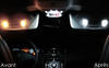 LED espelhos de cortesia Pala de Sol Peugeot 308 Rcz