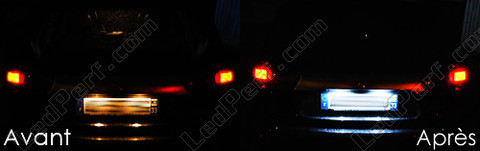 LED Chapa de matrícula Peugeot 4007
