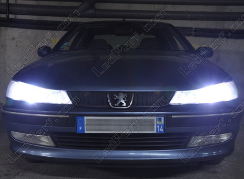 LED Luzes de cruzamento (médios) Peugeot 406 Tuning