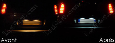 LED Chapa de matrícula Peugeot 5008