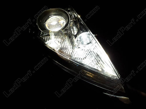 LED luzes de presença (mínimos) Luzes de circulação diurna Diurnas Peugeot 5008