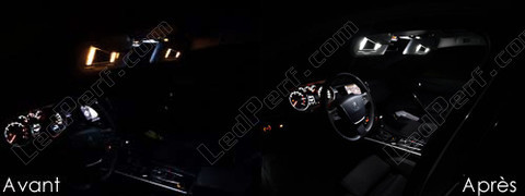 LED espelhos de cortesia Pala de sol Peugeot 508