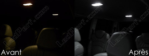 LED Luz de teto traseiro Peugeot 807
