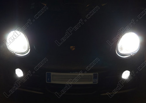 LED Luzes de estrada (máximos) Porsche Cayman (987)