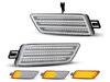 Piscas laterais sequenciais LED para Porsche Macan - Versão transparente