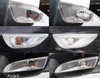 LED Piscas laterais Renault Alaskan antes e depois