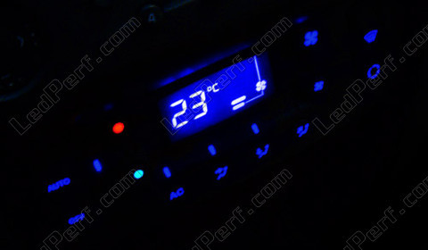LED climatização automática azul Renault Clio 2 fase 3