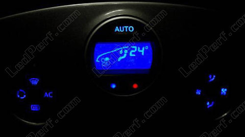 LED Climatização automática azul LED Renault Clio 3