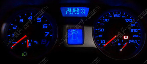LED Mostrador azul Renault Clio 3