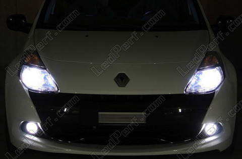 Lâmpada luzes/Faróis de gás xénon Renault Clio 3 5000K Michiba Diamond white LED