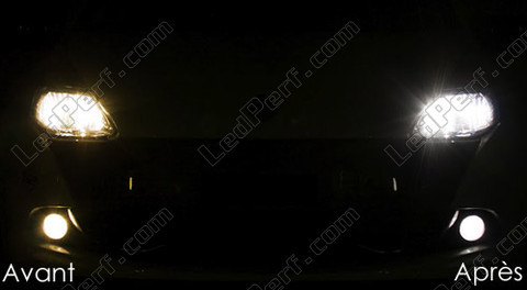 Lâmpada luzes/Faróis de gás xénon Renault Clio 3 5000K Michiba Diamond white LED