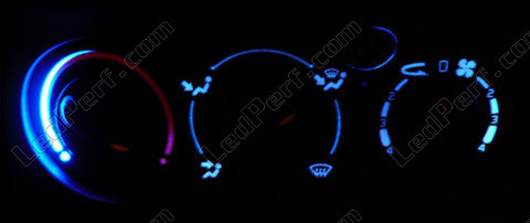 LED Consola de Ventilação azul Renault Megane 1 phase 2 fase 2