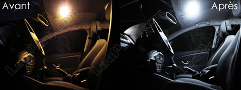LED Luz de teto dianteira Renault Megane 3
