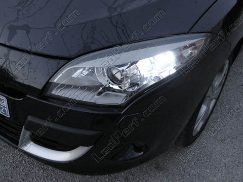 LED Luzes de circulação diurna Diurnos Renault Megane 3