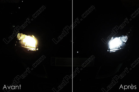 LED Luzes de presença (mínimos) branco xénon Renault Megane 3
