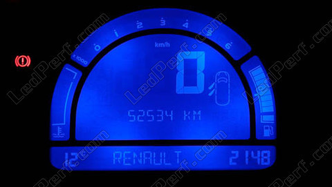 LED Mostrador azul Renault Modus
