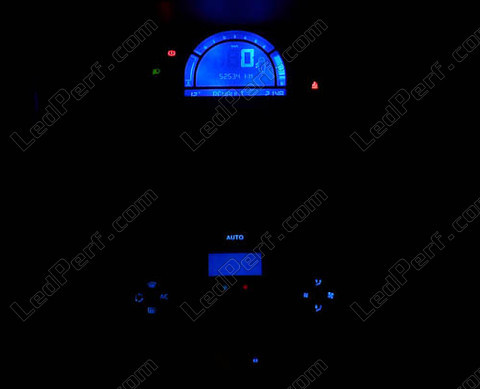 LED Painel de instrumentos azul Renault Modus