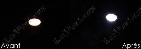 LED lâmpadas leitura dianteiras Renault Safrane